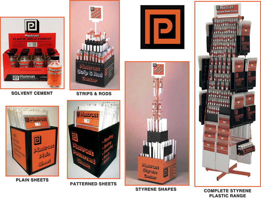 Displays Plastruct